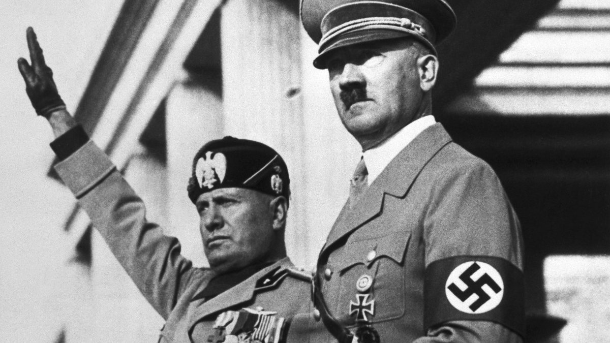 mussolini e hitler